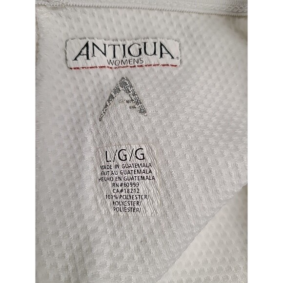 2 Pair Bundle Pants Lightweight Antigua Desert Dry White Slacks Size L / XL - Picture 7 of 10